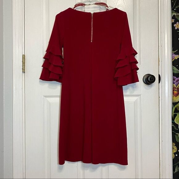 Danny and Nicole Red Dress - Picture 11 of 12